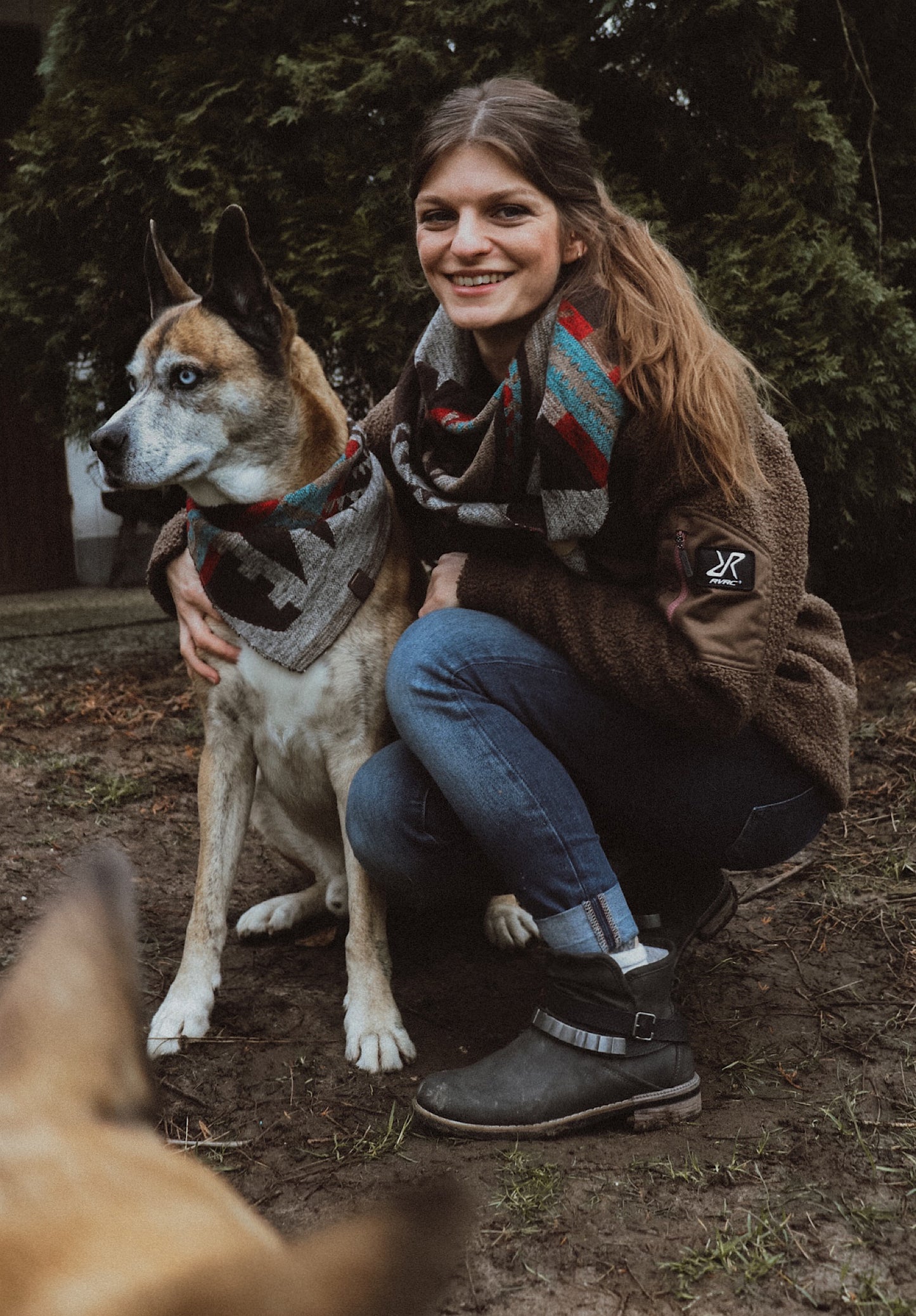 Pawtner scarf BURI - scarf for people | Aztec